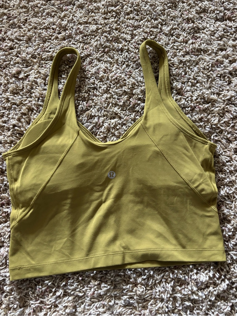 lululemon athletica Mustard Yellow Scoop